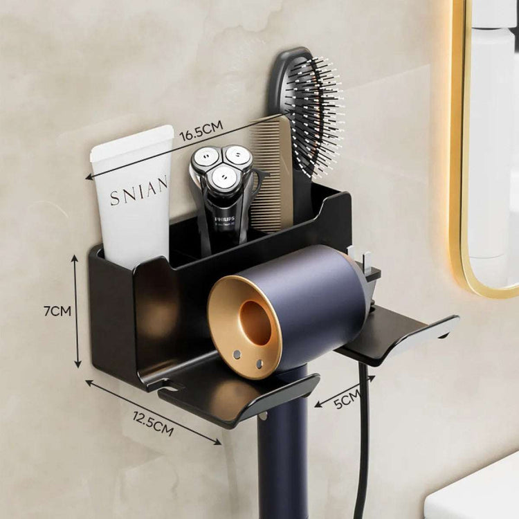 Wall-Mounted Hair Dryer Bracket