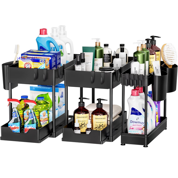 Under-Sink Storage Rack