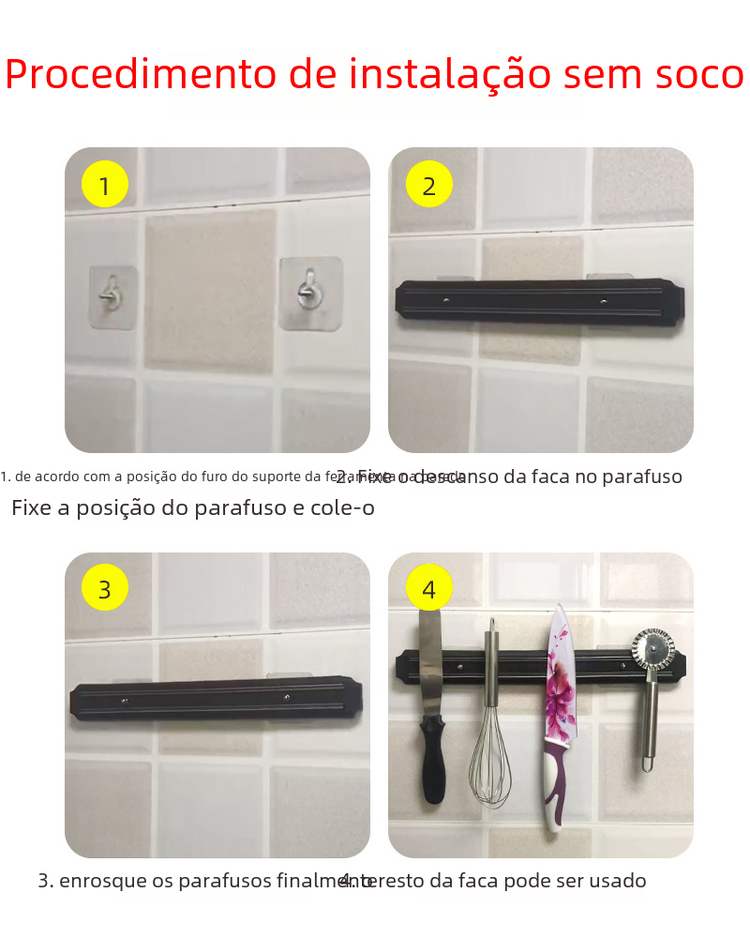 Magnetic Knife Rack