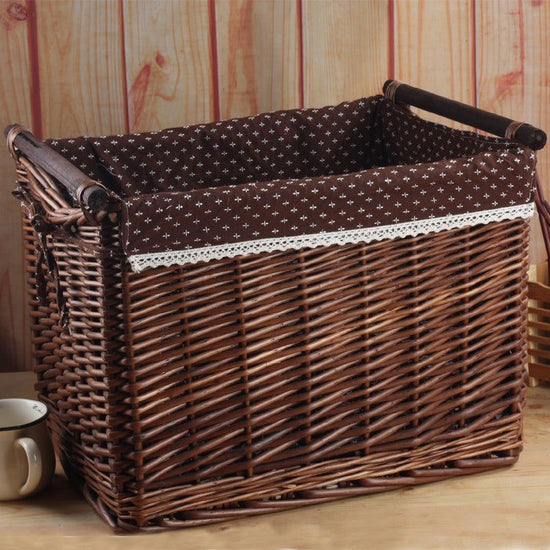 Wicker Storage Basket