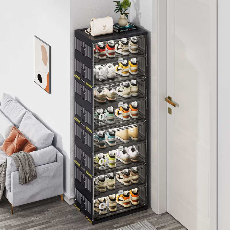 6 Tiers 12 Pairs Shoe Storage