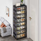 6 Tiers 12 Pairs Shoe Storage