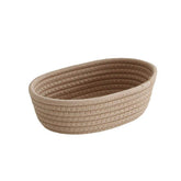 Scandinavian cotton rope storage basket