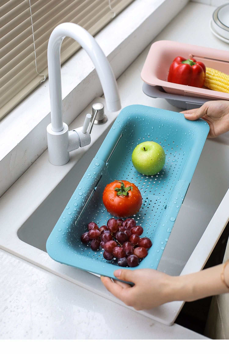 Expandable Kitchen Sink Storage Rack