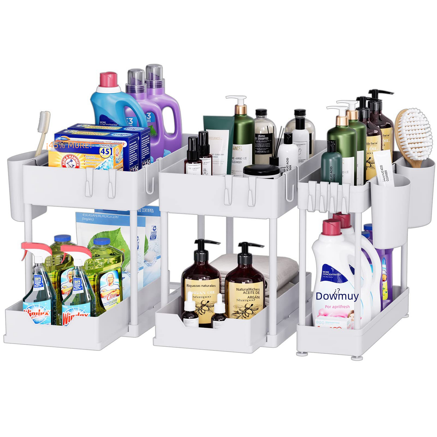 Under-Sink Storage Rack