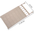 Divided shelf organizer in closet neatly separating folded clothes and accessories for efficient storage
