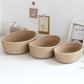 Scandinavian cotton rope storage basket