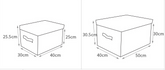 Washable Foldable Storage Box