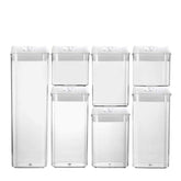 Seven-Piece Plastic Food Storage