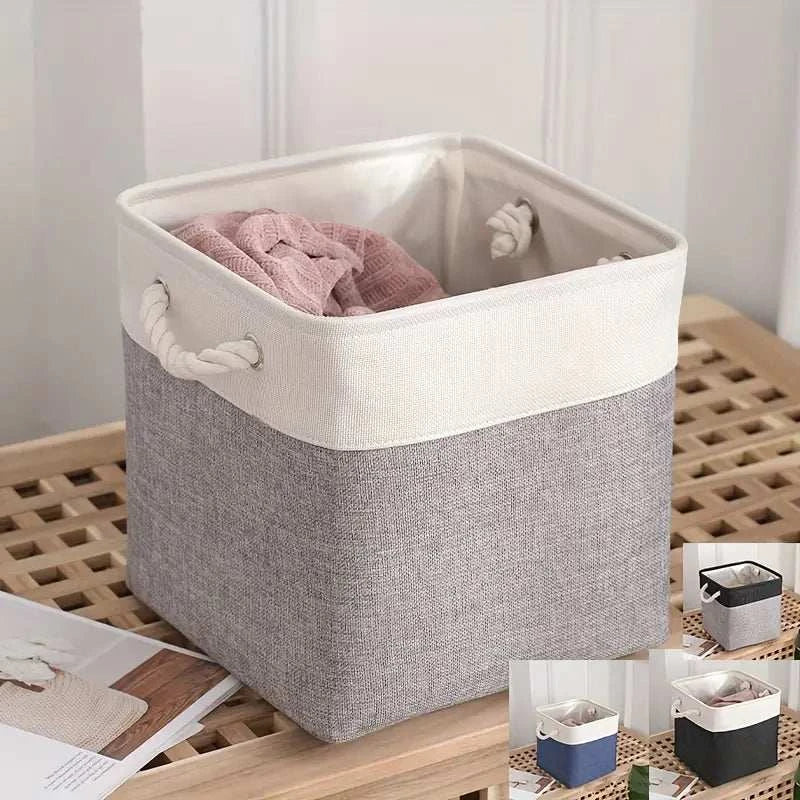 Foldable Linen Storage Basket
