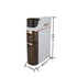Modern white narrow drawer storage rack with multiple layers for organizing small items in tight spaces