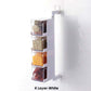 Wall-mounted Creative Multi-Functional Kitchen Seasoning Box with multi-tier spice storage organizer