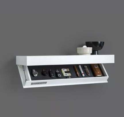 Secret Storage Wall Shelf