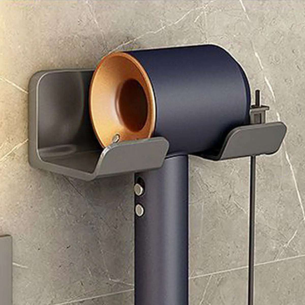 Wall-Mounted Hair Dryer Bracket