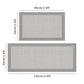 2-Pack Kitchen Floor Mats – Non-Slip, Waterproof & Stylish