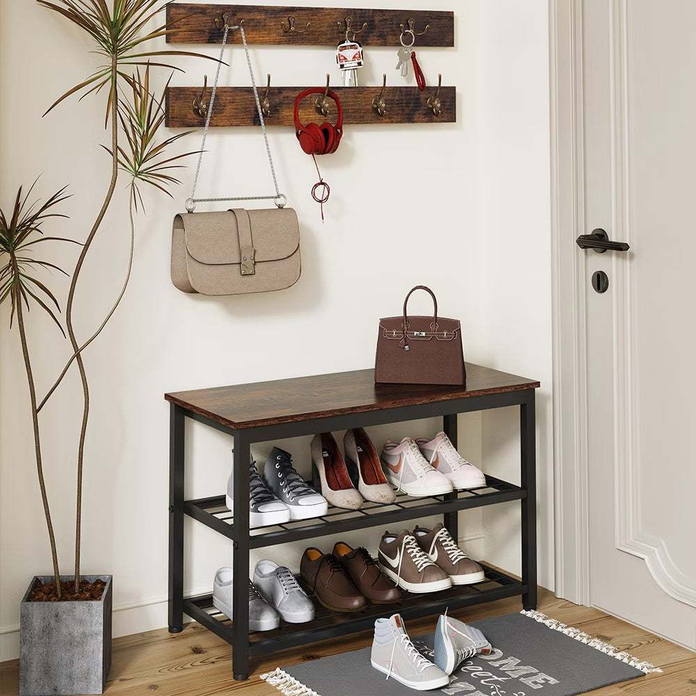 Entryway 3-tier Shoe Rack