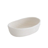 Scandinavian cotton rope storage basket