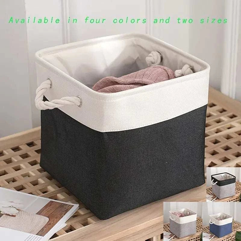 Foldable Linen Storage Basket