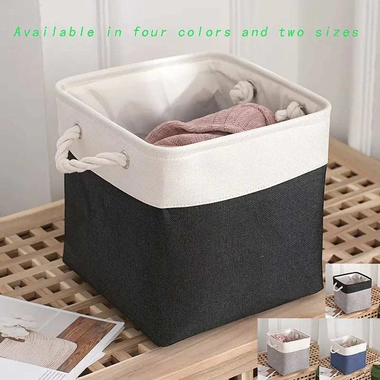 Foldable Linen Storage Basket