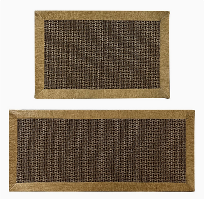 2-Pack Kitchen Floor Mats – Non-Slip, Waterproof & Stylish