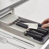 Kitchen Knife & Utensil Drawer Organizer Tray