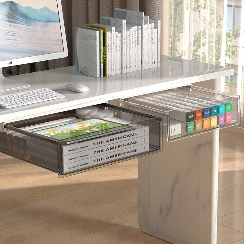 Under Table Drawer Storage Box