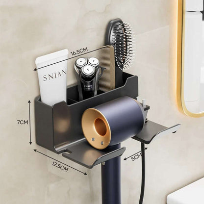 Wall-Mounted Hair Dryer Bracket