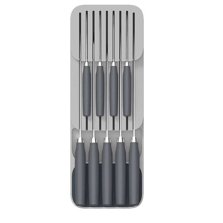 Kitchen Knife & Utensil Drawer Organizer Tray